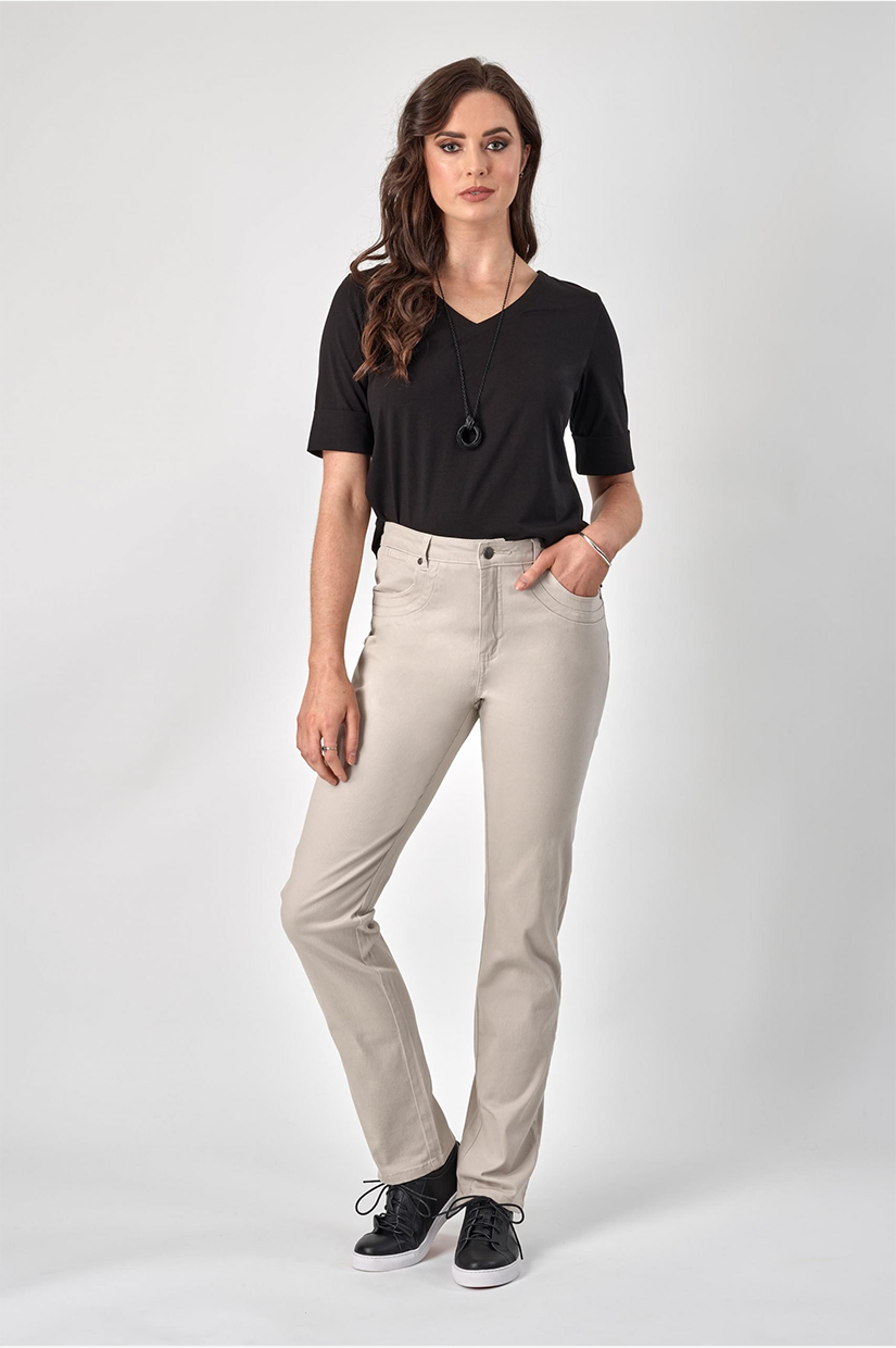 9901LX - Slim Leg Full Length Luxe Jean